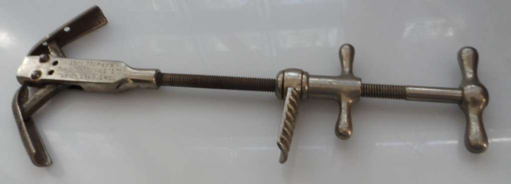 ANTIQUE COBBLERS  SHOE , BOOT STRETCHER  `MAGIC POLISH Co.Ltd ` MAGIC BOOT & SHOE STRETCHER