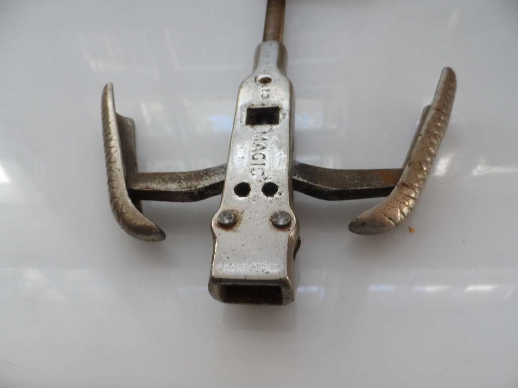 ANTIQUE COBBLERS  SHOE , BOOT STRETCHER  `MAGIC POLISH Co.Ltd ` MAGIC BOOT & SHOE STRETCHER