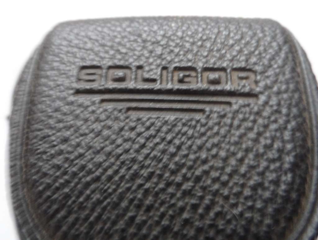 VINTAGE SOLIGOR  SLR CAMERA  & LENS CASE , SEMI-SOLID MOULDING