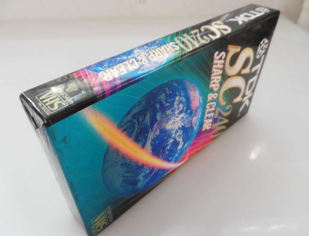 TDK , SC , VHS CASSETTE ,   PAL SECAM, E240 / 343 m