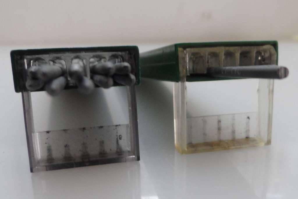 FABER CASTELL REPLACEMENT LEADS  HB , SLIDE DISPENSERS , I of 10 leads, 1 of 3 leads