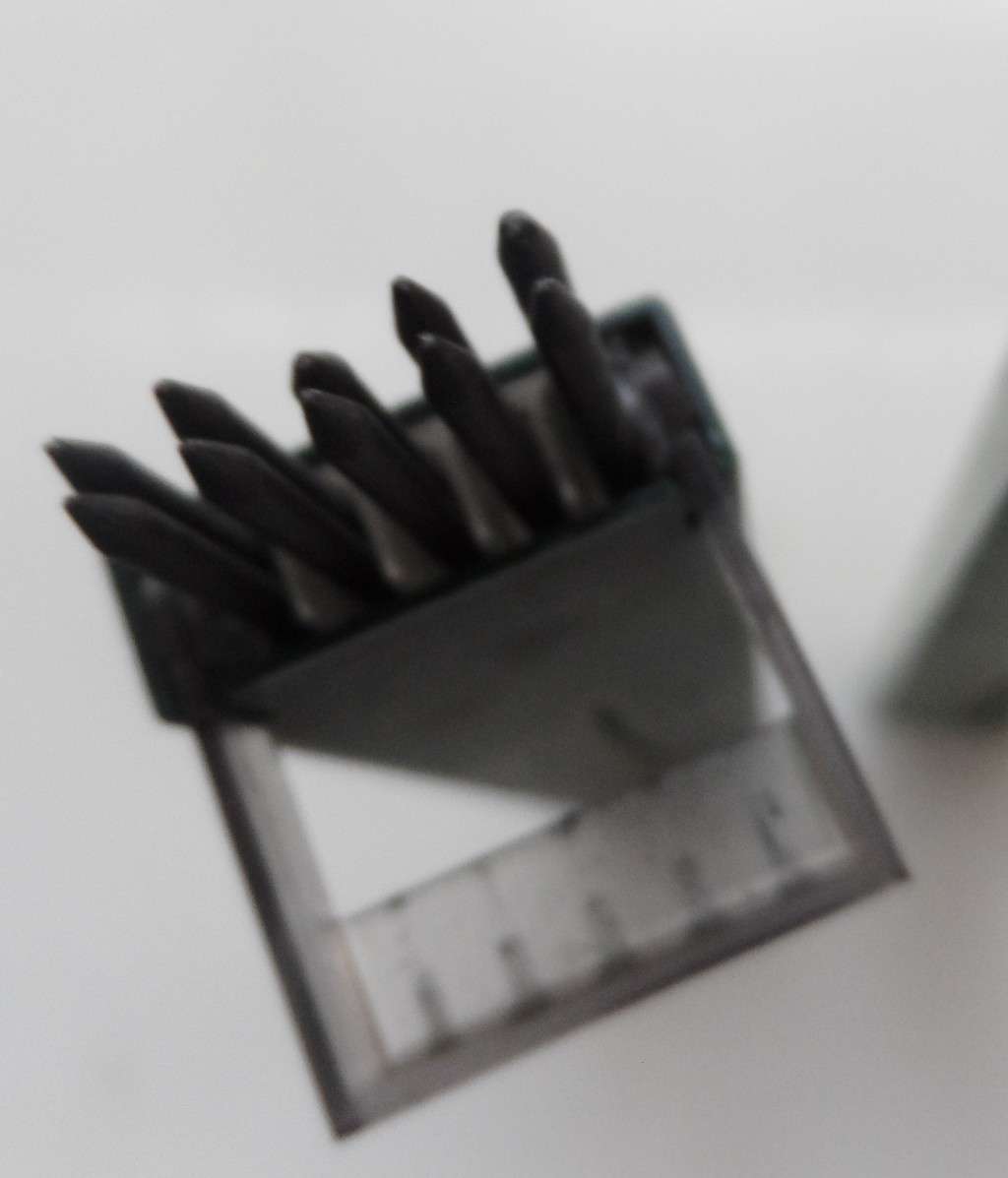 FABER CASTELL REPLACEMENT LEADS  HB , SLIDE DISPENSERS , I of 10 leads, 1 of 3 leads