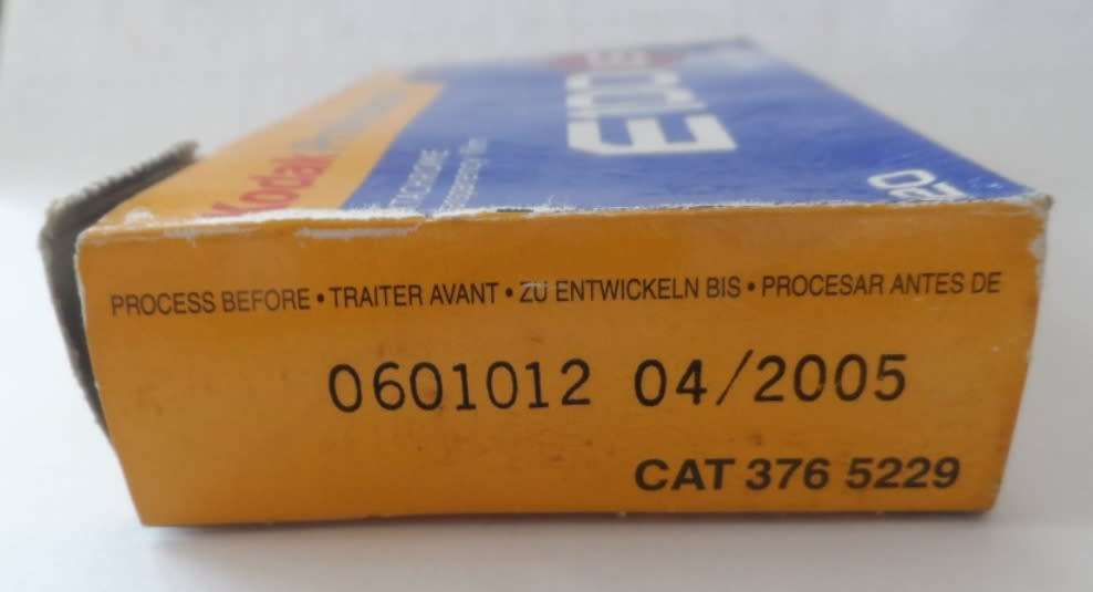 KODAK PROFESSIONAL EKTACHROME TRANPARENCY FILM E100 VS 120 , X 3,   EXPIRED 04/2005, BATCH 060  1012