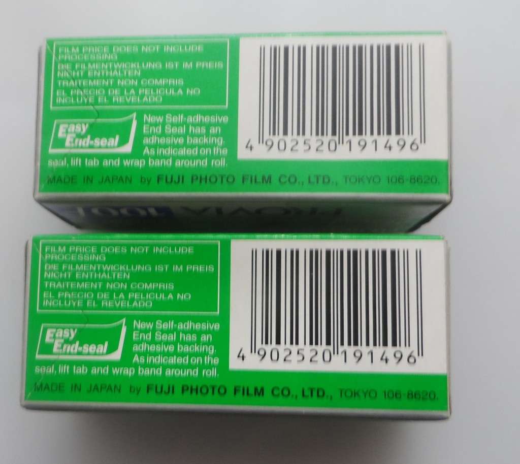 FUJICHROME PROFESSIONAL, PROVIA 100F, RDPIII 120, DAYLIGHT,BATCH 0365101 ,EXPIRED 2005-11 ,ROLLS X2