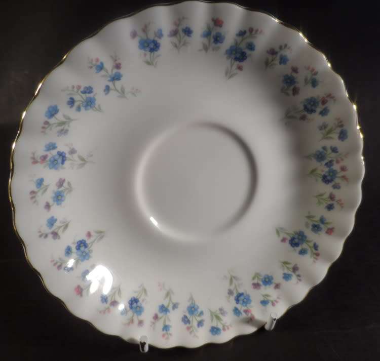 ROYAL ALBERT `MEMORY LANE   REPLACEMENT SAUCERS  X 2