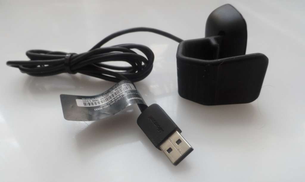 Microsoft LifeCam HD-3000  Webcam 1MP, USB 2.0 , black, clip stand mounting