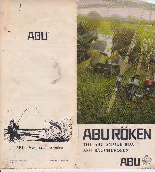 ABU SMOKER  MADE IN SWEDEN  by OPTIMUS, UNUSED WITH MANUAL RECIPE BOOK , CANNED HEAT & SMOKE DUST