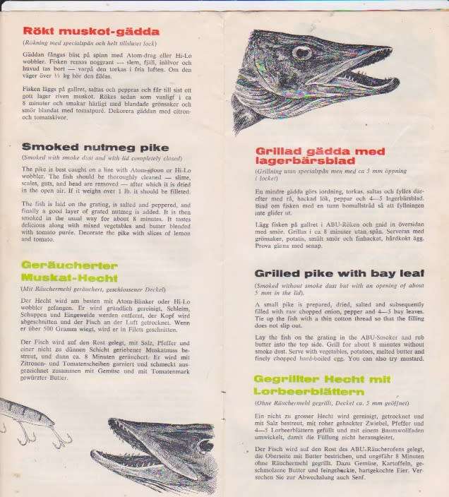 ABU SMOKER  MADE IN SWEDEN  by OPTIMUS, UNUSED WITH MANUAL RECIPE BOOK , CANNED HEAT & SMOKE DUST