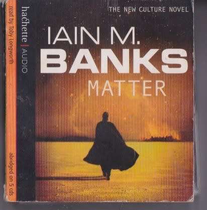 Iain Banks  `MATTER  ` 5 cd,s audio book , box set in the: Culture Series