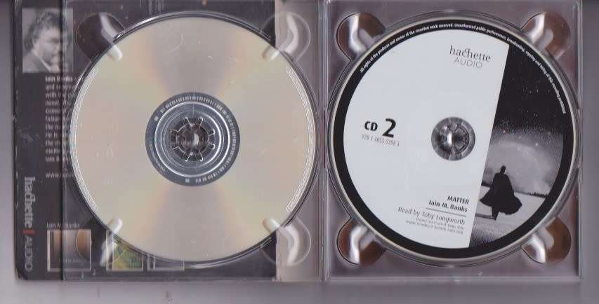 Iain Banks  `MATTER  ` 5 cd,s audio book , box set in the: Culture Series