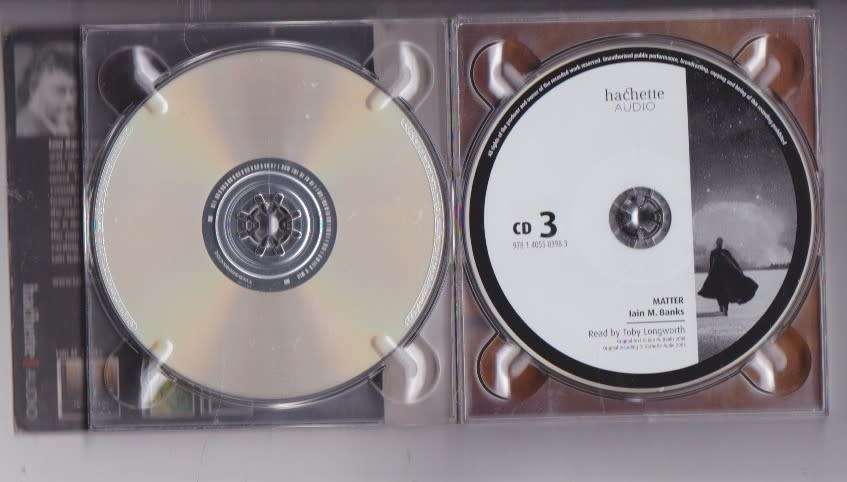 Iain Banks  `MATTER  ` 5 cd,s audio book , box set in the: Culture Series