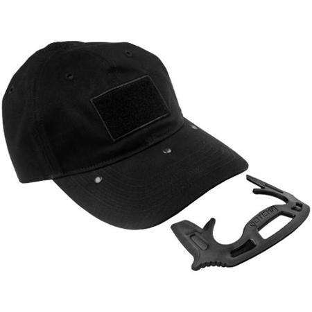 Gotcha Tactical Cap - Black Tactical Cap with Self Defence Tool