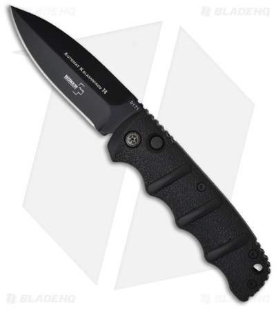 Boker Kalashnikov Dagger Automatic Knife (3.25" Black) 01KALS75