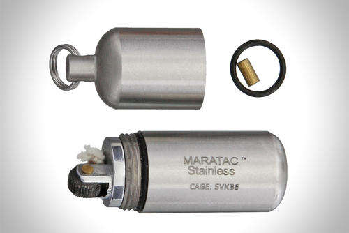 Maratac Stainless Steel Peanut Lighter