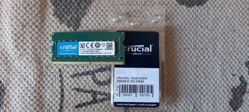 16GB Crucial Laptop RAM