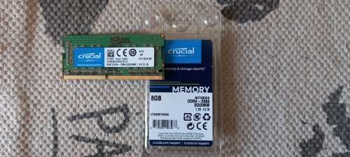 8GB Crucial Laptop RAM