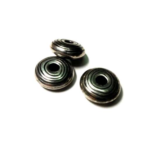 Beads / Metal Beads 14mm / Price p. 10pcs / Beads for jewellery crafting / Nickel free