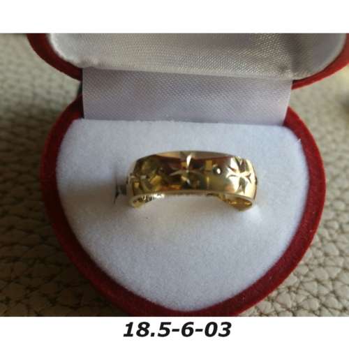 Rings - Brass - diameter -width 6mm- different designs - see pictures