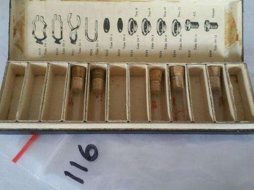 Watch parts - only some parts in a box -Watchmaker Treasures