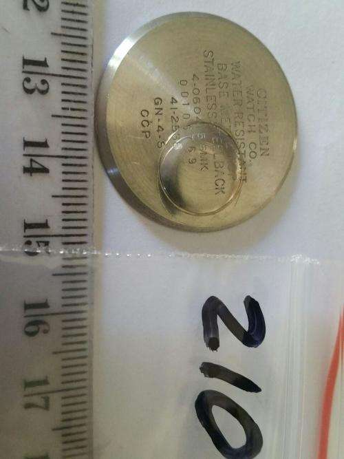 Watch parts - push bottom  - inside 28.7mm -Watchmaker Treasures