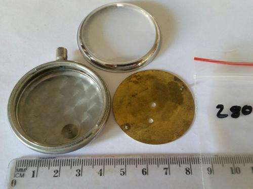 Stopp Watch- case with glass and dial-Watchmaker Treasures