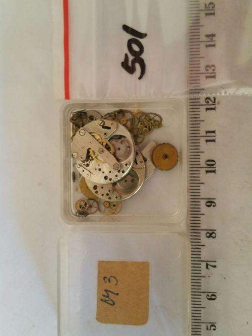 Steampunk - Watch parts- diverse movement parts M3- Watchmaker find your Treasure