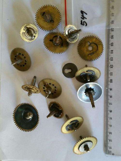 Steampunk - lot of movement clock parts  - Watchmaker find your Treasure