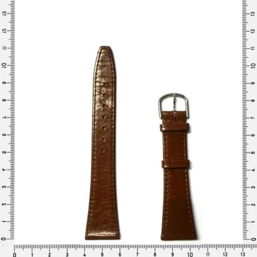 Strap, 20mm watch strap, genuine leather strap, brown,  Strap made in Germany