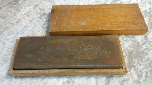 Watchmaker Tools / Set of 4 Whetstones in Wooden Boxes /  Made in Germany