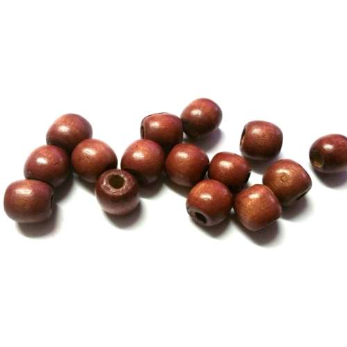 Wooden beads old rose 12mm   price 20pcs