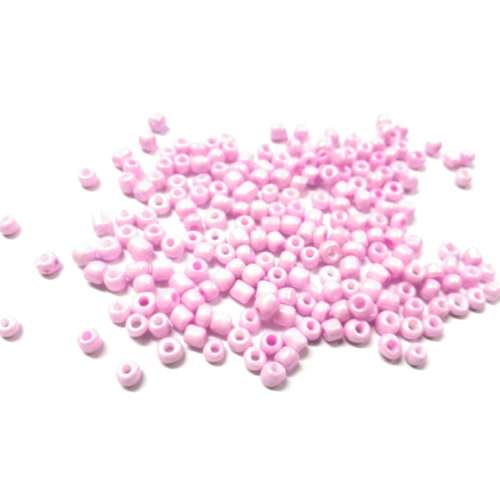 Beads / 200 pcs Glass seed beads, rose` Beads,  3mm/ Beads for crafting