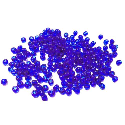 Beads / 200 pcs Glass seed beads, blue Beads  3mm/ Beads for crafting