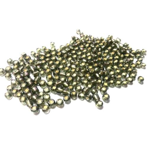 Beads / Glass Beads / seed Beads / olive green / 3mm / 200 pcs / Beads for crafting