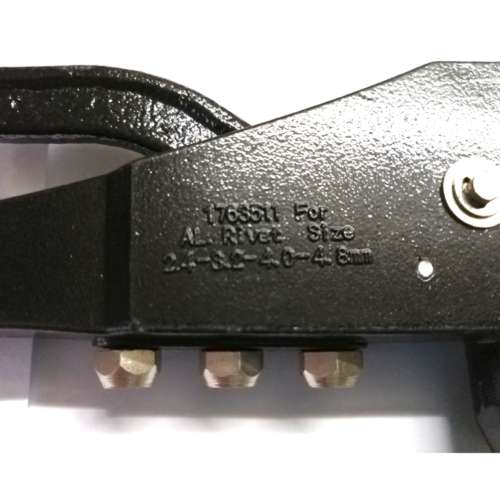 Hand Riveter with 360 Degree Rotary Head -inclusive lot of rivets- Made in Germany