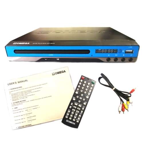 OMEGA DVD / VCD / DVCD / CD PLAYER -OP-6C5