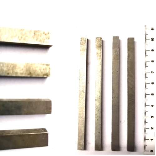 Lathe Tools - steel - 4 pcs - Made in Germany