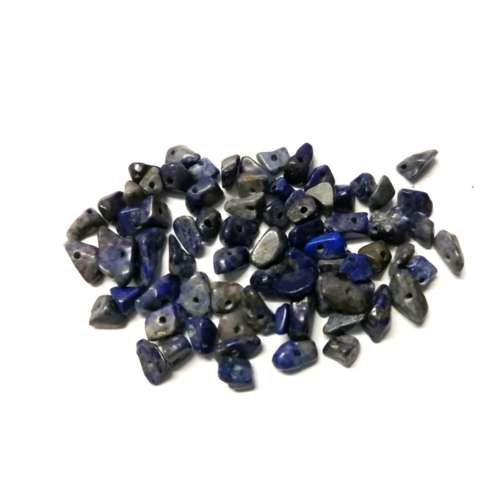 Beads / Gemstone Beads / Lapis Beads / 3.-5mm chips/+/-80pcs / Beads for crafting