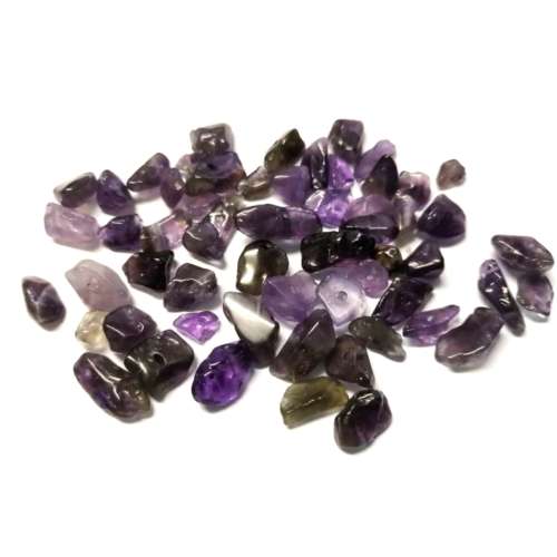 Beads / Gemstone Beads / Amethyst Beads / 5-8mm chips/+/-55pcs / Beads for crafting