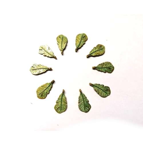 Pendant - Charm / 18mm x 10mm / Price p.10pcs / for crafting - Nickel free Metal