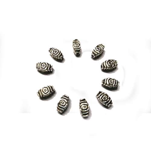 Beads / Metal Beads / top quality / heavy Beads / 9x4.5mm /10pcs / Beads for crafting