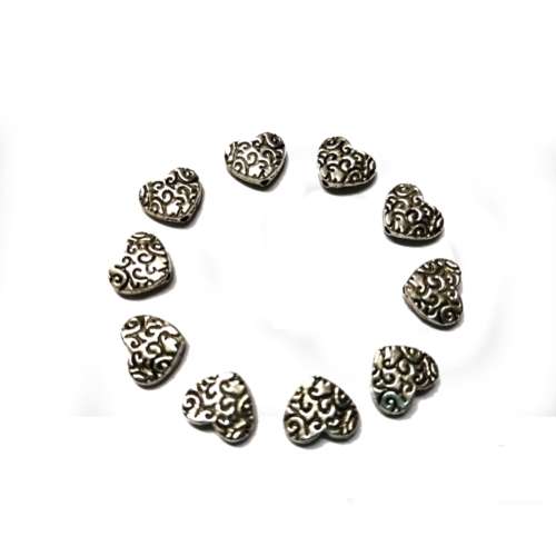Beads / Metal Beads / top quality / heavy Beads / 10x8.5mm /10pcs / Beads for crafting