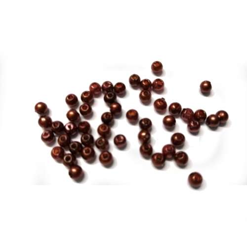 Beads / Acrylic Beads - 3mm -  50 pcs for jewellery crafting