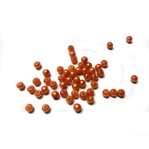 Beads / Acrylic Beads - 3mm -  50 pcs for jewellery crafting