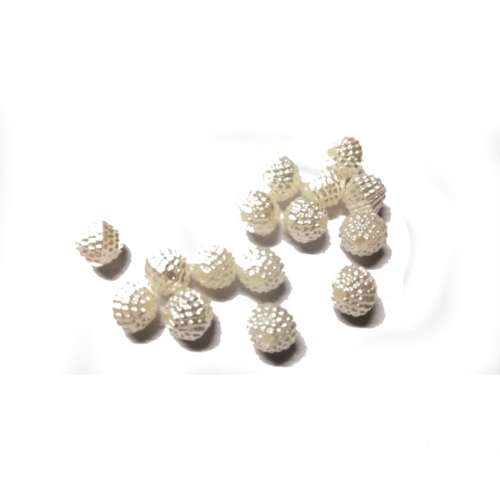 Beads / Acrylic Beads - 8mm -  20 pcs Pearl Optic for jewellery crafting