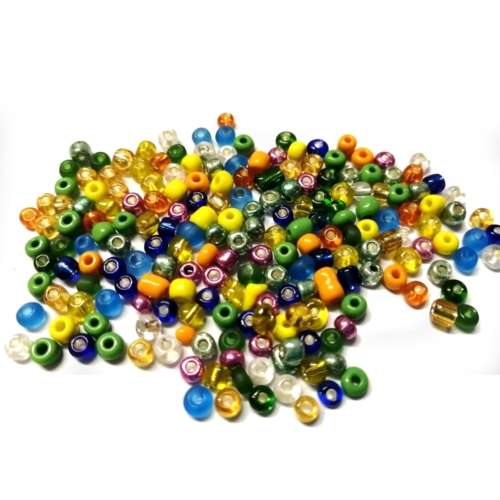 Beads / Glass Beads / seed Beads / MIX / 2-4mm / 200 pcs / Beads for crafting