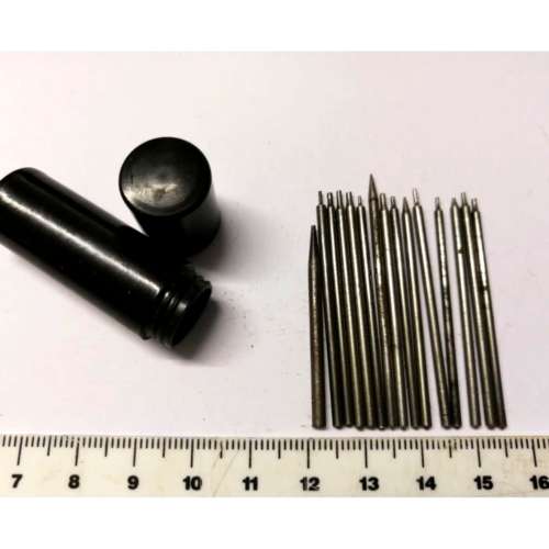 Watchmaker tools - punch - staking 15pcs