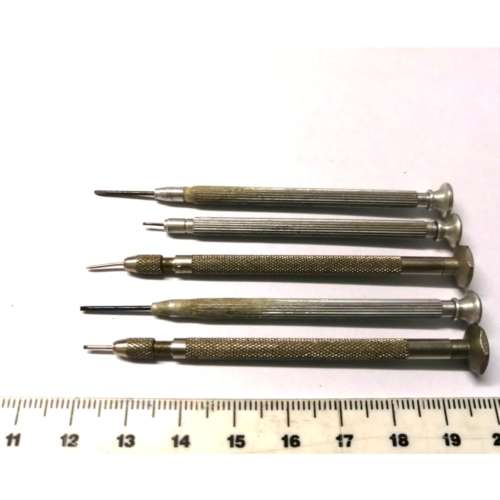 Watchmaker Tools- 5pcs Screw driver -Made in Germany