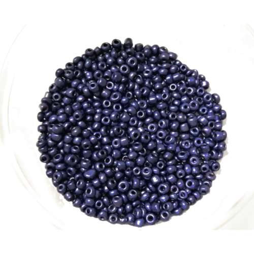 Beads -Glass  Seed Beads - 500pcs  - 2.5mm - royal blue / Beads for crafting