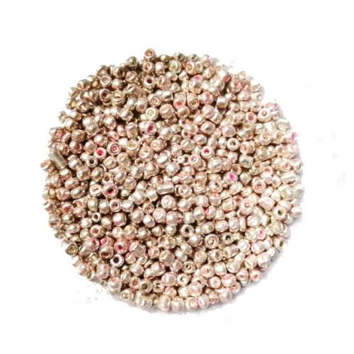 Beads -Glass  Seed Beads - 500pcs  - 2.5mm - rose gold / Beads for crafting
