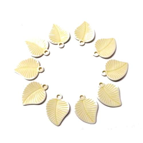 Pendants / Acrylic - Ceramic Optic Pendant - 10pcs - 22x18mm / Beads for crafting